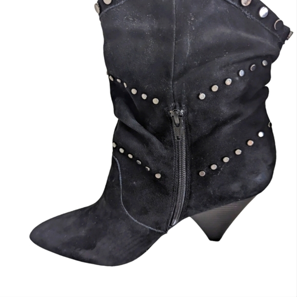 New ..BCBGeneration Cebina Black Studded Bootie..Size 10 - Picture 5 of 10